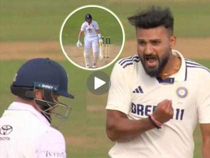 ENG vs IND 2nd Test Day 4 Akash Deep's Peach Of Delivery Cleaned Up Joe Root After Ben Duckett Watch Video | Unplayable Delivery! आकाश दीपसमोर जो रुट चारीमुंड्याचित! विजयातील मोठा अडथळा दूर (VIDEO)