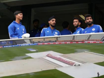 Start Of Play On The 5th Day Of The 2nd Match Of The 5 Match Anderson Tendulkar Test Series Delayed Due To Rain | बर्मिंगहॅमच्या मैदानात पावसाची बॅटिंग! इंग्लंडच्या ७ विकेट्स घेण्यासाठी टीम इंडियाला किती षटके मिळणार?