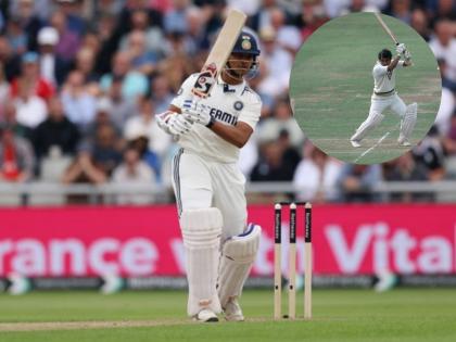 IND vs ENG 4th Test Yashasvi Jaiswal Slams Fifty Becomes 1st Indian Opener In Last 50 Years To Score 50 Fifty Plus Runs At Old Trafford Manchester See Record | IND vs ENG : यशस्वीची फिफ्टी ठरली खास; कारण ओल्ड ट्रॅफर्डच्या मैदानात ५० वर्षांनी असं घडलं
