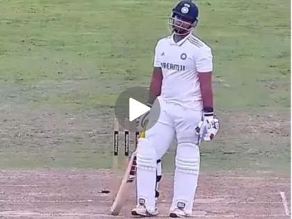 IND U19 vs ENG U19 Vaibhav Suryavanshi Out On A Golden Duck Video Goes Viral | वैभव सूर्यवंशी कसोटीत टी-२० स्टाईल मारायला गेला अन् 'गोल्डन डक' झाला (VIDEO)