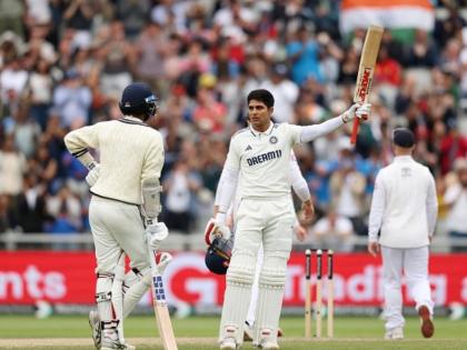 IND vs ENG 4th Shubman Gill Create History With Another Century Equalled Sunil Gavaskars Record Leaving Behind Many Legends By Crossing 700 Runs | Shubman Gill Century : शुबमन गिलनं मारला 'शतकी' चौकार! गावसकरांच्या विक्रमाशी बरोबरी