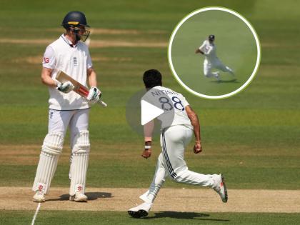 Nitish Kumar Reddy Gives Fiery Send Off To Zak Crawley After Yashasvi Jaiswal's Screamer At Lord's Watch Video | IND vs ENG : 'गलीतली साडेसाती' संपली; जैस्वालचा 'यशस्वी' झेल! दुसऱ्यांदा रेड्डीच्या जाळ्यात फसला क्रॉउली (VIDEO)