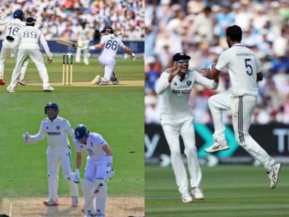 IND vs ENG 3rd Test Washington Sundar Cleans Up The Dangerous Joe Root And Jamie Smith | IND vs ENG : अति 'सुंदर'! वॉशिंग्टनच्या फिरकीतील जादूसह टीम इंडियाच्या विजयातील मोठा अडथळा झाला दूर