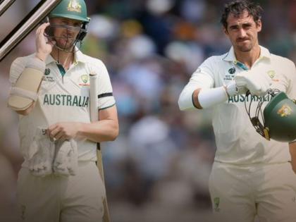 WTC Final SA vs AUS Day 3 Mitchell Starc Fifty Australia 207 all out South Africa needs 282 runs to win | WTC Final : कांगारुंच्या शेपटानं दमवलं! स्टार्कचं नाबाद अर्धशतक! दक्षिण आफ्रिकेसमोर २८२ धावांचं टार्गेट