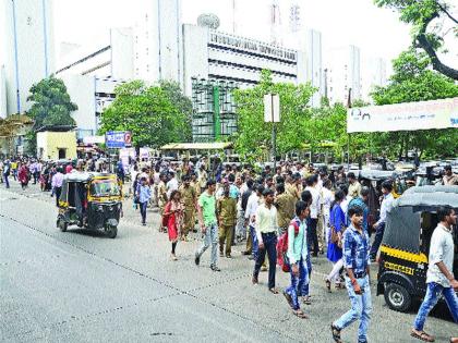 Vashi rickshaw pullers movement | वाशीत रिक्षाचालकांचे आंदोलन