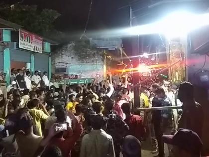 Beating up BYU office bearer by police in washim; The event took place during the immersion procession | भाजयुमोच्या पदाधिकाऱ्यास मारहाण; विसर्जन मिरवणूकीत घडला प्रकार