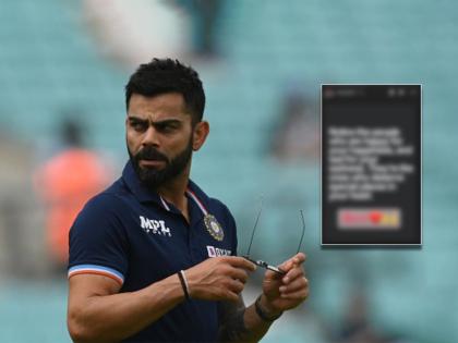 Asia Cup 2022, IND vs SL : 'Notice the people who are happy for your happiness', Virat Kohli posts cryptic message on Instagram story hours before clash against Sri Lanka | Asia Cup 2022, IND vs SL : "अशा लोकांना ओळखा!" Virat Kohliचं आणखी एक वादग्रस्त वक्तव्य, BCCIला सूचक इशारा?