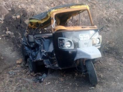 Autorickshaw hit by truck in Nagpur district; Seven were injured | नागपूर जिल्ह्यात ऑटोरिक्षाला ट्रकची धडक; सात जखमी