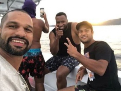 Indian players enjoying holidays in the West Indies; Watch exclusive videos | वेस्ट इंडिजमध्ये भारतीय खेळाडूंची धमाल-मस्ती; पाहा खास व्हिडीओ