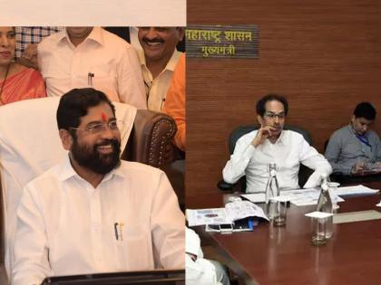 Eknath Shinde gave order to stop transfer of officers of Aurangabad Astik kumar pande, Sangali's Abhijeet Chaudhari | Eknath Shinde: औरंगाबाद: ठाकरेंना आणखी एक धक्का; एकनाथ शिंदेंकडून अधिकाऱ्यांच्या बदल्यांना स्थगिती