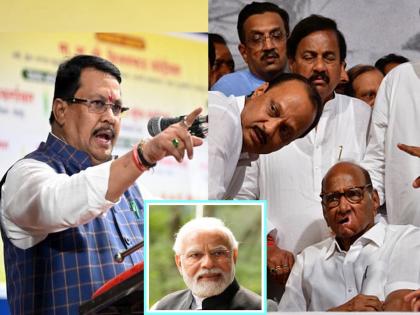 ... then you will not be able to become the chief minister; Vijay Wadettiwar's claim that it is Modi's condition in front of Ajit pawar, on Sharad pawar | ... तर अजितदादा तुम्ही मुख्यमंत्री होऊ शकणार नाही; मोदींची अट असल्याचा वडेट्टीवार यांचा दावा 