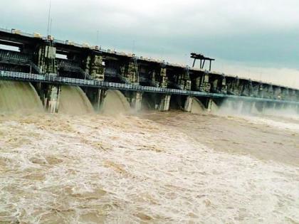 Gate opened in Nand-Wadgaon dam in Nagpur district | नागपूर जिल्ह्यातील  नांद-वडगाव धरणातील गेट उघडले