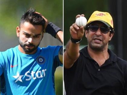 I am sure Virat Kohli will come back, he is a great player. Just hope he doesn’t come back to form against Pakistan, Wasim Akram on Virat Kohli | Virat Kohliचा फॉर्म पाकिस्तानविरुद्ध खराबच रहावा, Wasim Akramची 'दुवा'; बाबर आजमसोबतच्या तुलनेवरही विधान