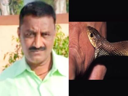 Bajirao Chowgle of Wakre died due to snake bite while picking flowers | कष्टाने ‘फुल’वलेल्या संसाराला काळ‘सर्प’दृष्ट, वाकरेच्या बाजीराव लोंढेच्या मृत्यूने हळहळ 