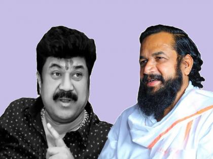 परळीत बॅनर युद्ध! 'ते' वाल्मिक कराडचा फोटाे लावतील, तर तुम्ही बबन गित्तेचा लावा!