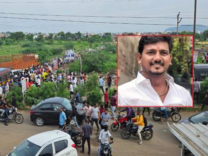 Waluj Mahanagar Shocks; Youth shot dead on Vadgaon Kolhati road | वाळूज महानगर हादरले; वडगाव कोल्हाटी मार्गावर गोळ्या घालून तरुणाचा खून