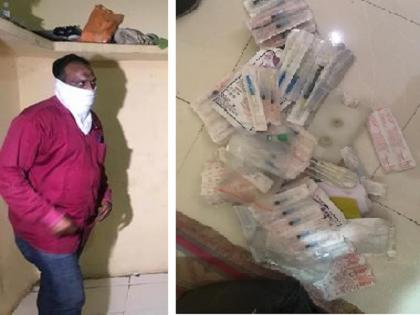 Shocking! Corona vaccine black market exposed in Aurangabad | धक्कादायक ! औरंगाबादमध्ये आरोग्य विभागाच्या कर्मचाऱ्याकडून कोरोना लसीचा काळाबाजार