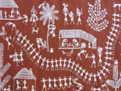 A new trend of greetings from Warli painting style, Holi and Dhulwadi wishes on the backdrop of Corona | वारली चित्रशैलीतून साकारतोय शुभेच्छांचा नवा ट्रेंड, कोरोनाच्या पार्श्वभूमीवर होळी व धुळवडीच्या शुभेच्छा