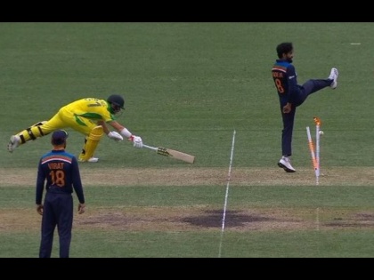 India vs Australia : What a throw from Shreyas Iyer, David Warner run out on 83 runs, Watch Video | India vs Australia : श्रेयस अय्यरचा 'बुलेट' थ्रो; डेव्हिड वॉर्नर शतकापासून राहिला वंचित, Video
