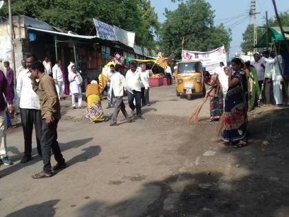 Cleanliness campaing in 491 villages in Washim district | वाशिम जिल्ह्यातील ४९१ गावांत स्वच्छतेचा जागर