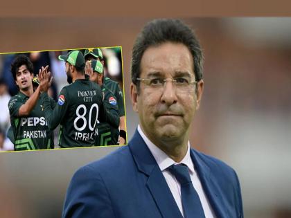 aus vs pak 1st odi series former player Wasim Akram mocked Pakistan player Kamram Ghulam | त्याला १२ भाऊ आणि ४ बहिणी आहेत; पाकिस्तानी खेळाडूचा परिचय करुन देताना अक्रम भलतंच बोलला