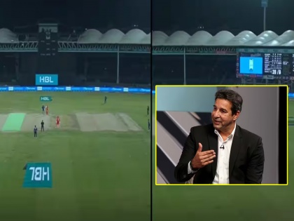 Wasim Akram has criticized the Pakistan Cricket Board (PCB) for not having the audience to watch the Pakistan Super League matches | "ही अत्यंत लाजिरवाणी गोष्ट", अक्रम भडकला, पाकिस्तान क्रिकेट बोर्डाला घरचा आहेर