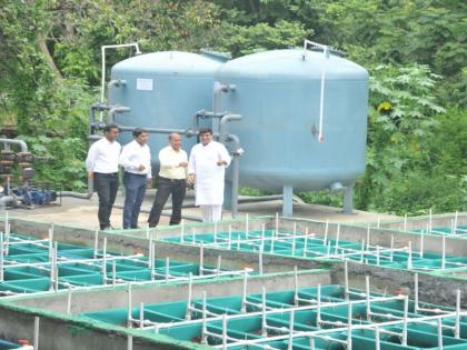 Every year 5 lakh liters of sewage will be purified, the first environmental project in Pune | दररोज ५ लाख लिटर सांडपाणी होणार शुद्ध, पुण्यात साकारला पहिला पर्यावरणपूरक प्रकल्प