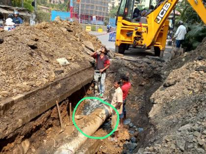 Congestion of water in New Dindoshi Mhada Colony | न्यू दिंडोशी म्हाडा वसाहतीत पाण्याचा ठणठणाट