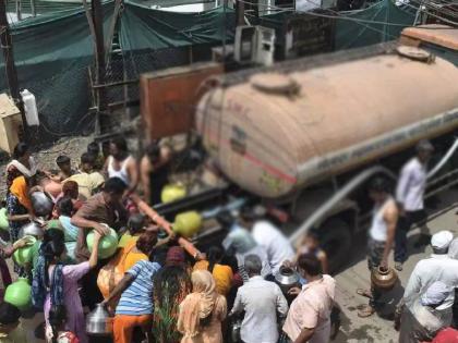 ...You come rain; In Nashik, one lakh people are still thirsty on tankers | ...तू ये रे पावसा; नाशिकमध्ये एक लाख लोकांची तहान अद्यापही टँकरवर भागतेय!