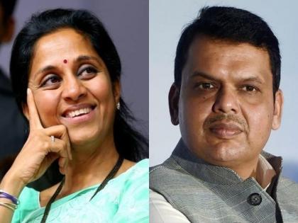 Opposition leader Devendra Fadnavis's pen drive bomb has exploded, says NCP leader Supriya Sule | देवेंद्र फडणवीसांचे पेन ड्राईव्हचे बॉम्ब फुसके निघाले; सुप्रिया सुळेंचा विरोधकांना टोला