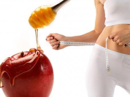 Apple and honey helps in weight loss know how to use it | झटपट वजन कमी करण्यासाठी मध आणि सफरचंद खा; मग कमाल पाहा