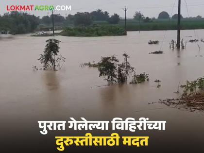 Wells damaged and submerged due to floods will now get special assistance; How much money will they get and how will they get it? | पुरामुळे खचलेल्या व बुजलेल्या विहिरींना मिळणार आता वेगळी मदत; किती आणि कसे मिळणार पैसे? Wells damaged and submerged due to floods will now get special assistance; How much money will they get and how will they get it? | पुरामुळे खचलेल्या व बुजलेल्या विहिरींना मिळणार आता वेगळी मदत; किती आणि कसे मिळणार पैसे?