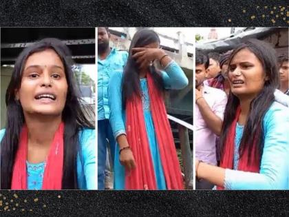 high voltage drama on road between husband wife for stopping studies and dowry harassment | "मला शिकायचंय, माझे सर्टिफिकेट परत दे नाहीतर..."; पुलावर उभं राहून पत्नीचा हायव्होल्टेज ड्रामा