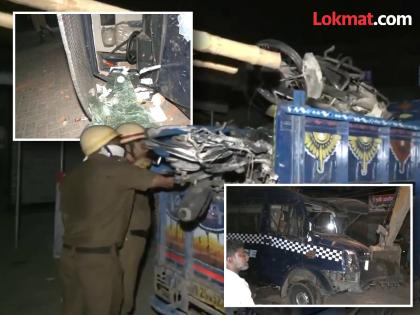 Violence again in Bengal ISF workers clashed with police in South 24 Parganas vehicles vandalized | बंगालमध्ये पुन्हा हिंसाचार उफाळला; ISF च्या कार्यकर्त्यांकडून पोलीस लक्ष्य; वाहने फोडून पेटवली