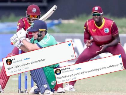  West Indies is now Waste Indies, memes are going viral on social media after the loss against Ireland  | "वेस्ट इंडिज आता Waste Indies आहे", आयर्लंडविरूद्धच्या पराभवानंतर सोशल मीडियावर भन्नाट मीम्स व्हायरल