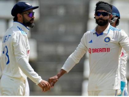 IND vs WI 2nd Test Live Marathi : West Indies 86/1 on Day 2 Stumps! They're trailing by 352 more runs, an exceptional session for West Indies. They lost just 1 wicket. | IND vs WI 2nd Test : वेस्ट इंडिजचा पलटवार; भारताच्या पहिल्या डावात ४३८ धावा 