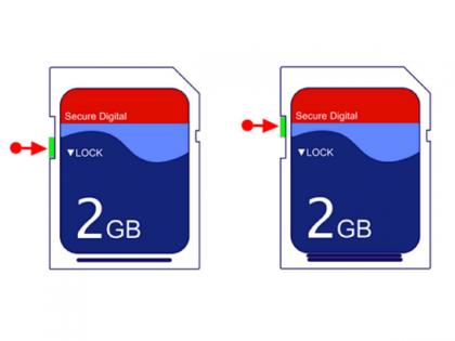 What Is The Use Of Small Tiny Switch On Every Camera Memory Card   | मोठ्या मेमरी कार्डवरील छोटं बटन तुमच्या सुरक्षेसाठी आहे महत्वाचं; फोटोज जाऊ शकतात वाया