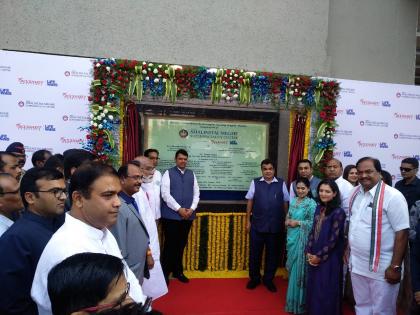 Shalinitai Meghe Super Specialty Center inaugurated | शालिनीताई मेघे सुपर स्पेशालिटी सेंटरचे मुख्यमंत्र्यांसह केंद्रीय मंत्र्यांच्या हस्ते लोकार्पण