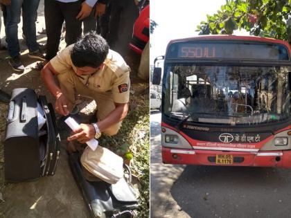 Thrilling! Sensational excitement in the bus after finding the unmanned bag | थरारक! बसमध्ये बेवारस बॅगा सापडल्याने प्रवाश्यांमध्ये खळबळ 