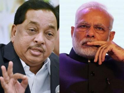 left from BJP, but 'Ab ki Bar Modi Sarkar'! Narayan Rane support Bjp from outside | भाजपातून बाहेर पडणार, पण 'अब की बार मोदी सरकार'!; नारायण राणेंचा 'बाहेरून पाठिंबा'