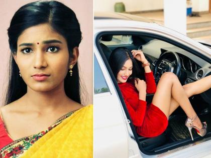 Check out the Marathi serial Lagira Zhala Jee actress Purva Shinde's stylish avatar here! | 'लागीर झालं जी'ची नवीन जयडी रिअलमध्ये आहे ग्लॅमरस, पाहा तिच्या घायाळ करणाऱ्या अदा