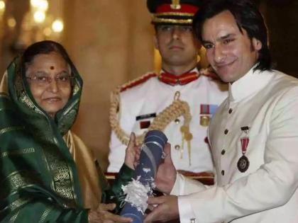 Wanted to give the Padma Shri back: Saif Ali Khan | ...म्हणून सैफ अली खान परत करणार होता पद्मश्री