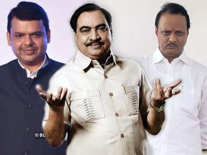 Eknath Khadse aggressive stand against Devendra fadanvis government in session | निष्ठावंत एकनाथ खडसे नक्की कुणाचे? भाजपाचे की विरोधकांचे?