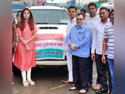 Maharashtra Flood Urmila Matondkar help flood victims in maharashtra | Maharashtra Flood : पूरग्रस्तांच्या मदतीसाठी अभिनेत्री उर्मिला मातोंडकर सरसावल्या