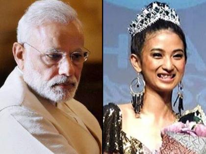 miss kohima 2019 contestant says to pm modi focus more on women instead of cows video goes viral | सौंदर्यवतीने पंतप्रधान मोदींना दिला 'हा' सल्ला, व्हिडीओ व्हायरल