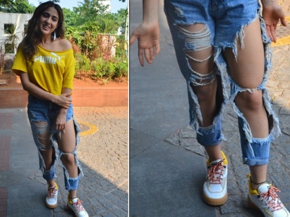 Sara Ali Khan wore Spcial Denim Jeans which Attracted Everyone, know What Is The Price | सारा अली खानने परिधान केलेल्या 'या' जीन्सची किंमत वाचून व्हाल थक्क, वाचा सविस्तर