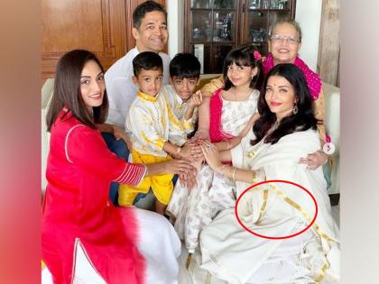 Aishwarya Rai looks pregnant, See Photo | आराध्या म्हणते कुणी तरी येणार येणार गं... सुपरमॉम आणि बच्चन सून देणार गुडन्यूज