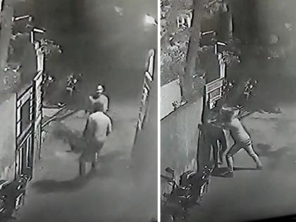 Shocking incident in Sanpada; Fatal attack on both by Mentally distrub | सानपाड्यातील धक्कादायक घटना; माथेफिरूने दोघांवर केला जीवघेणा हल्ला