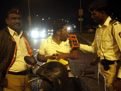 Police take action on 778 drunk driver under Drunk and Drive campaign on 31st night | थर्टी फर्स्टच्या रात्री ड्रंक अँड ड्राईव्ह मोहिमेंतर्गत ७७८ तळीरामांवर पोलिसांनी केली कारवाई