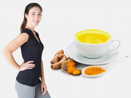 How to loss weight by using Turmeric tea | हळदीचा चहा प्यायल्याने वजन झटपट होईल कमी, असं करा सेवन 